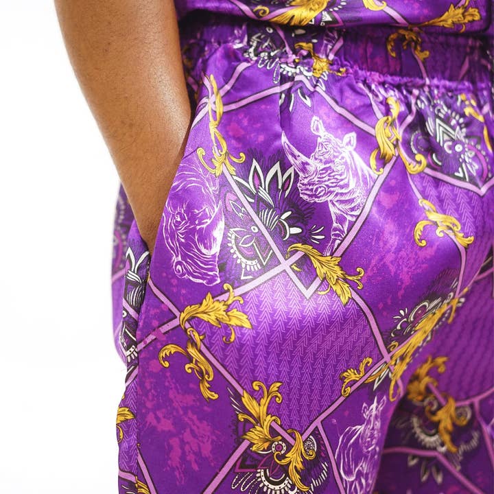 Rhino.co Purple Shorts for wholesale by a2a3