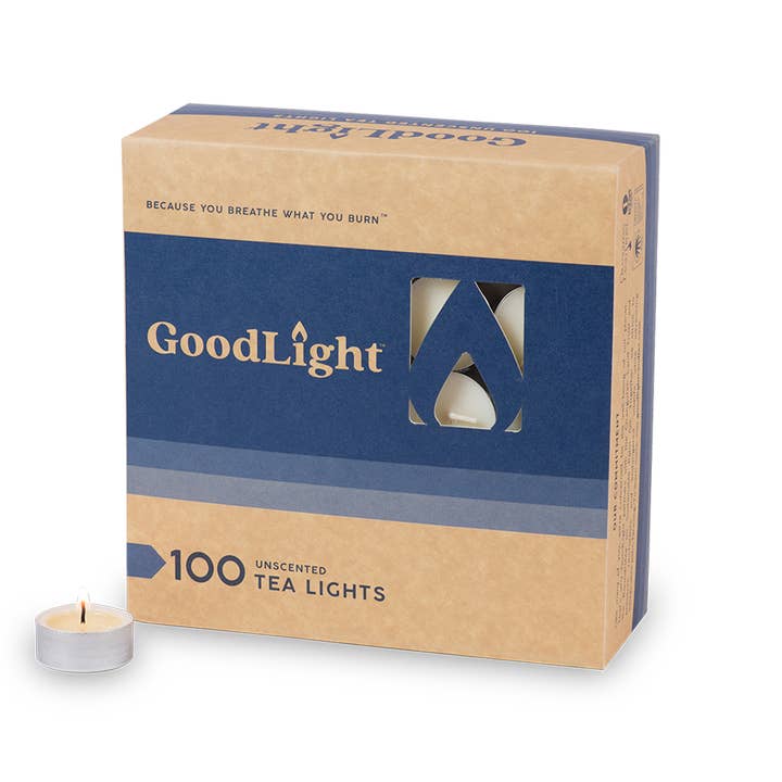 GoodLight Natural Candles – Großhandel Teelichter – Duftlose Teelichter | Packung mit 100 Stück2