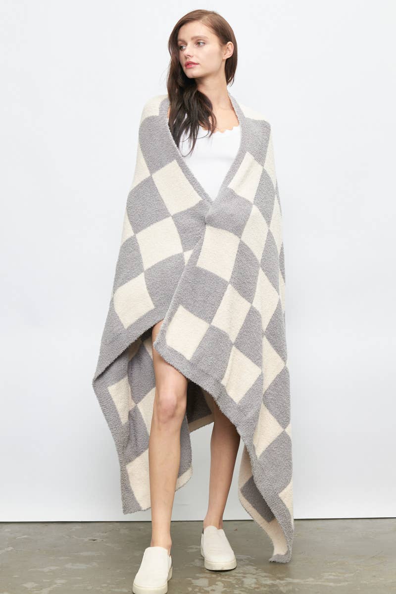 Newbury Kustom - Vente Plaids - PLAID À CARREAUX IB0041