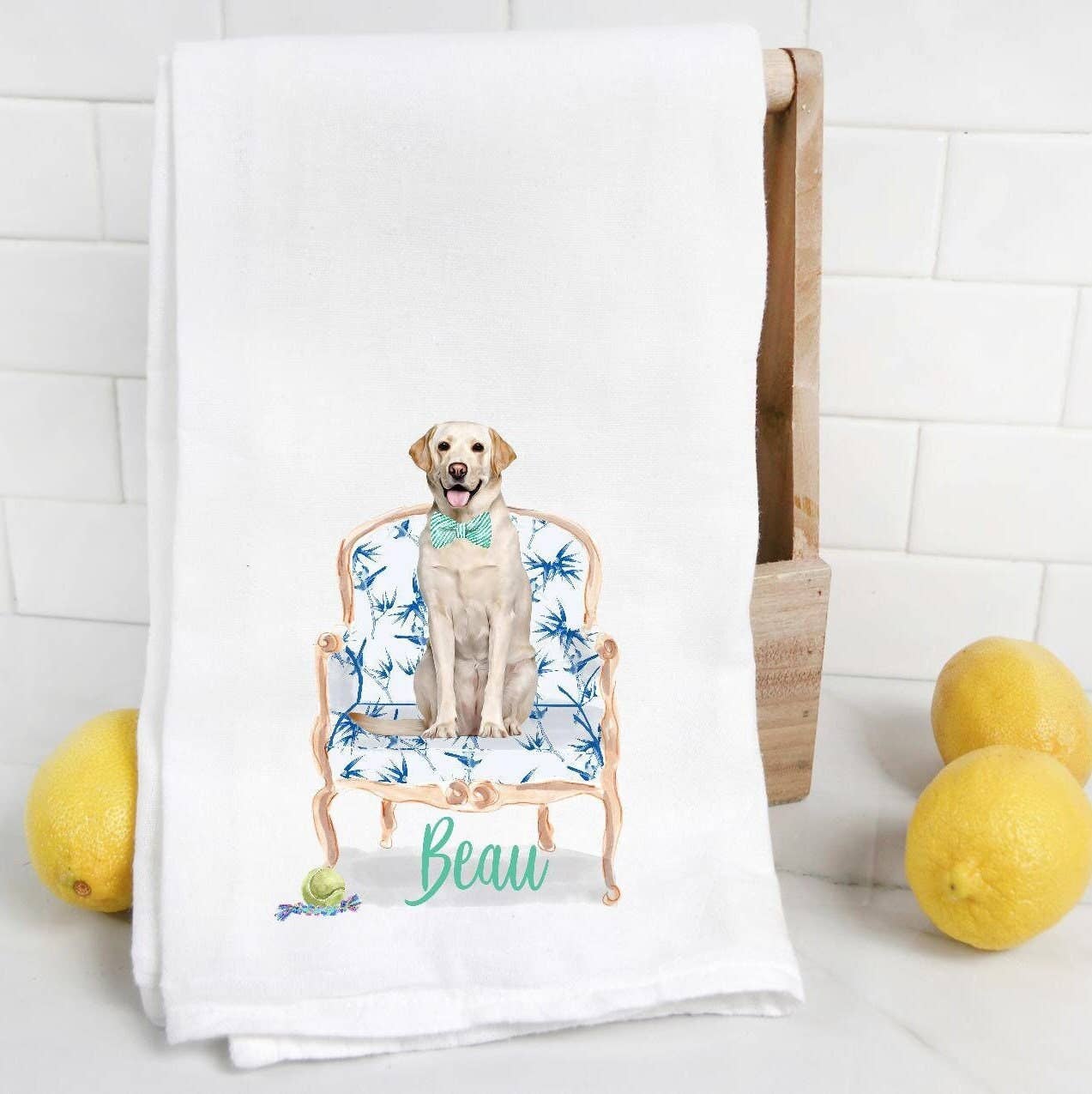 The Preppy Pineapple Home – wholesale Kökshandduk – Anpassad lab-kökshandduk2