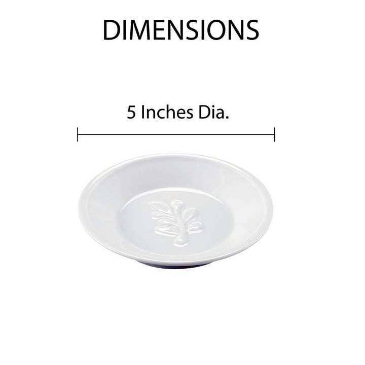 HIC - Harold Import Co. - Wholesale Kitchen Tool/Gadget - HIC Kitchen Embossed Oil Dipping Dish1