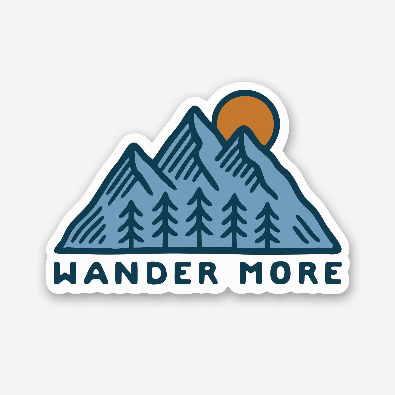 Squatchy - Wholesale Sticker - Wander More Sticker