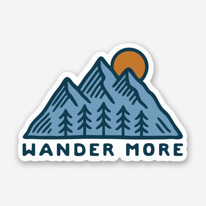 Squatchy - Wholesale Sticker - Wander More Sticker0