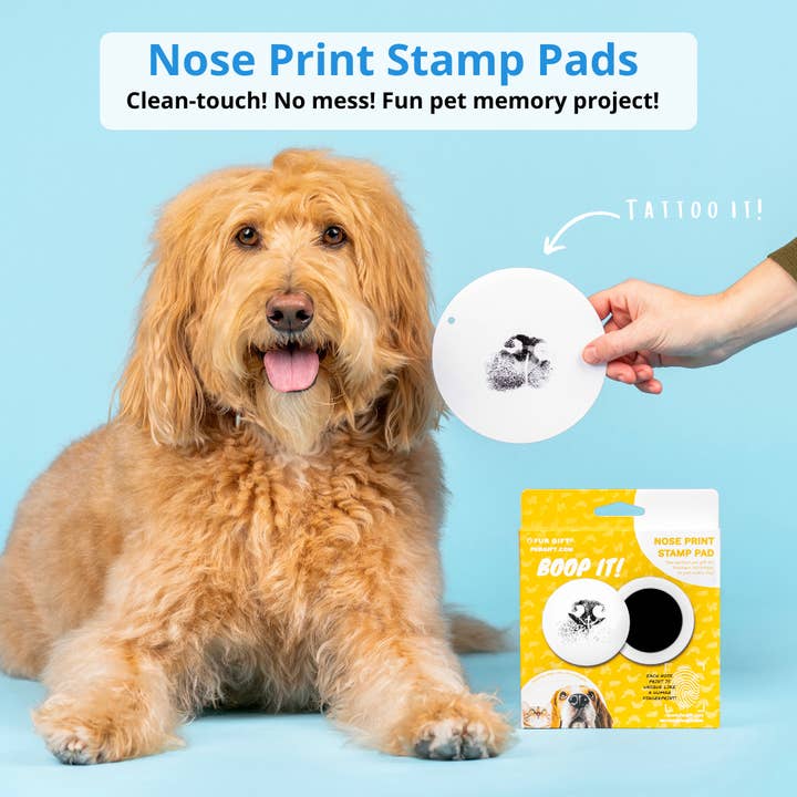Fur Gift® - Wholesale Rubber/Decorative Stamp - Nose Print Stamp Pad2