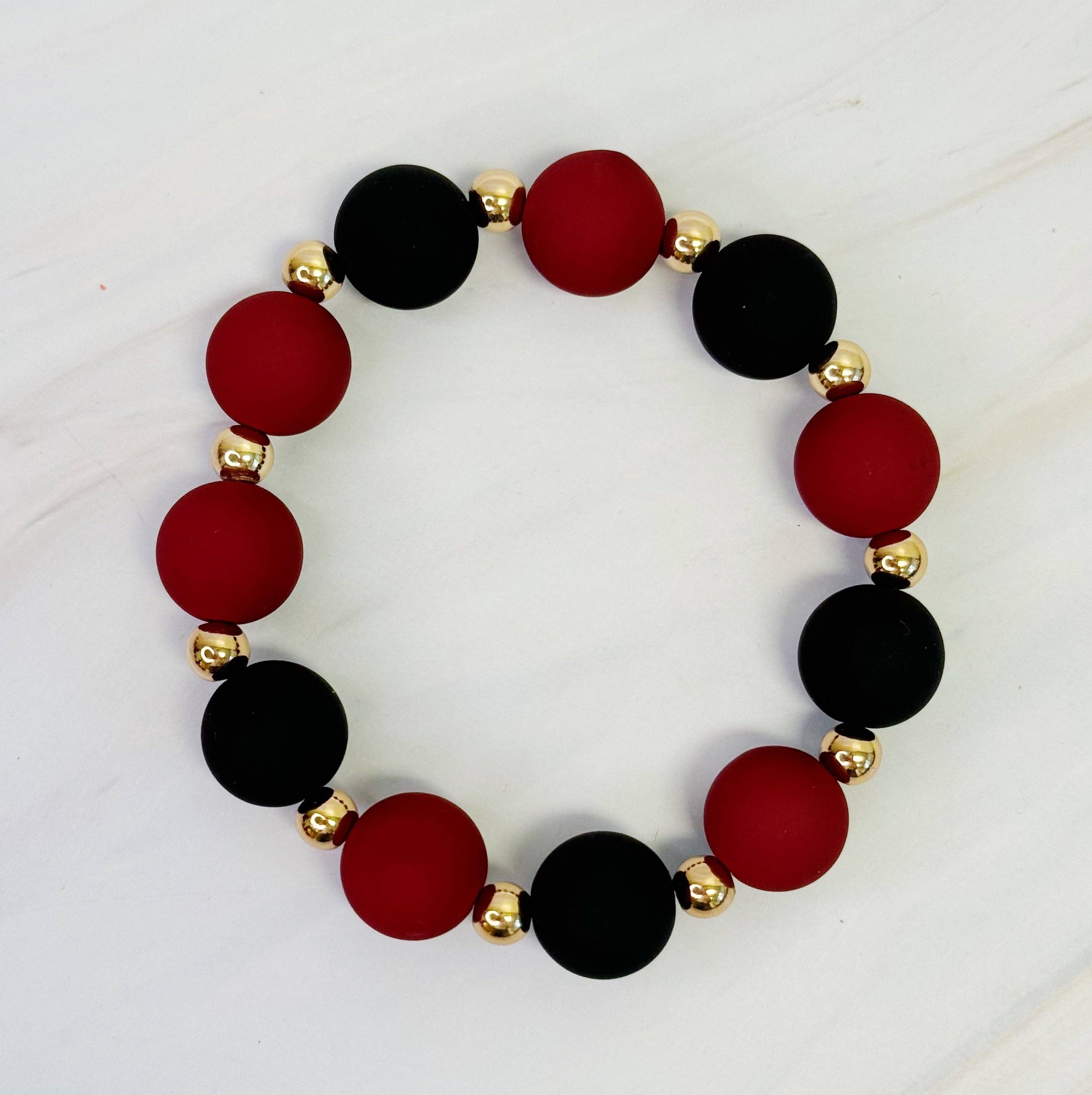 Ellison+Young - Wholesale Beaded Bracelet - Champion Ball Bead Stretch Bracelet0