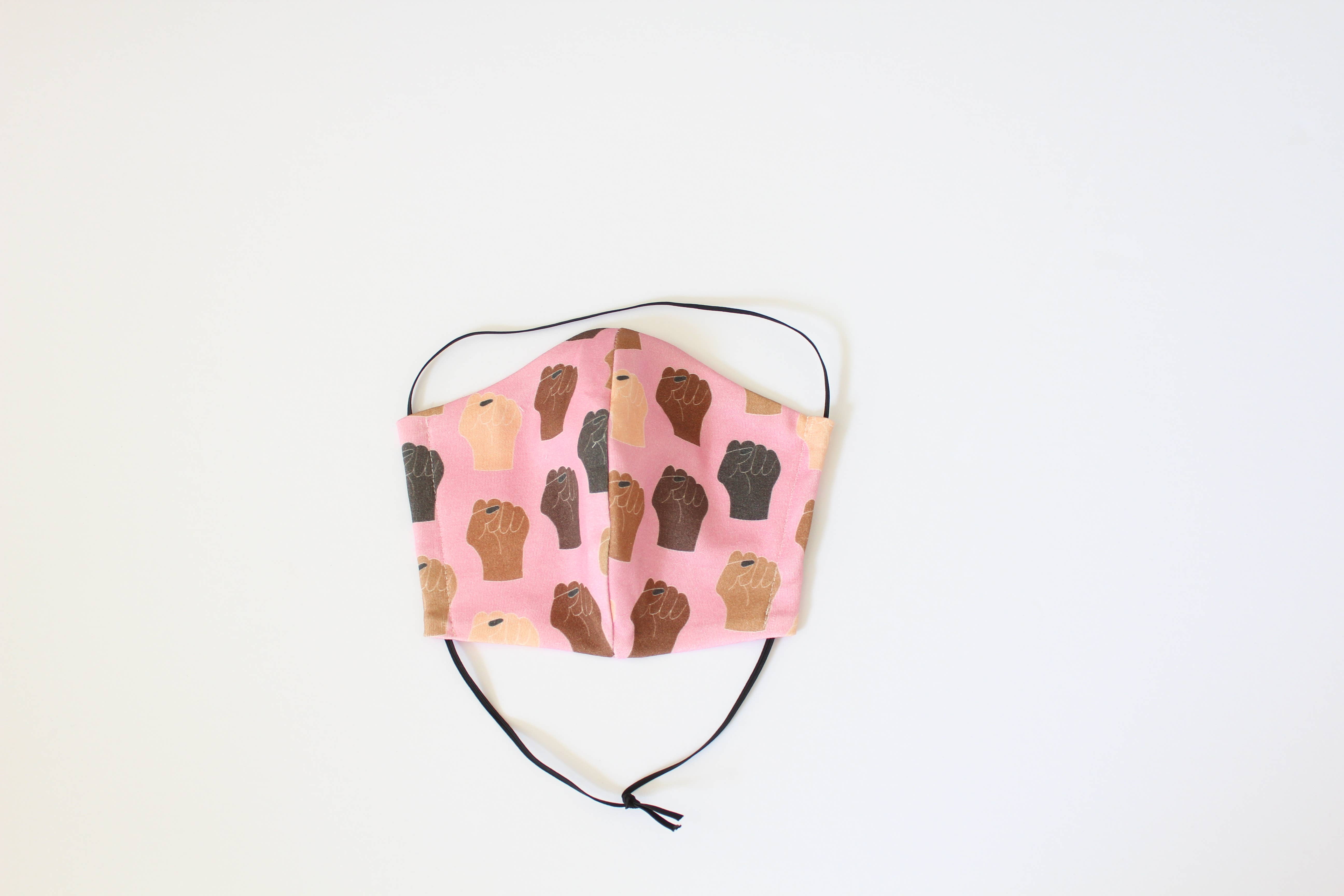 Rainbow Kiddo - Vendita all'ingrosso Mascherina/visiera protettiva - Black Lives Matter Maschera viso BLM2