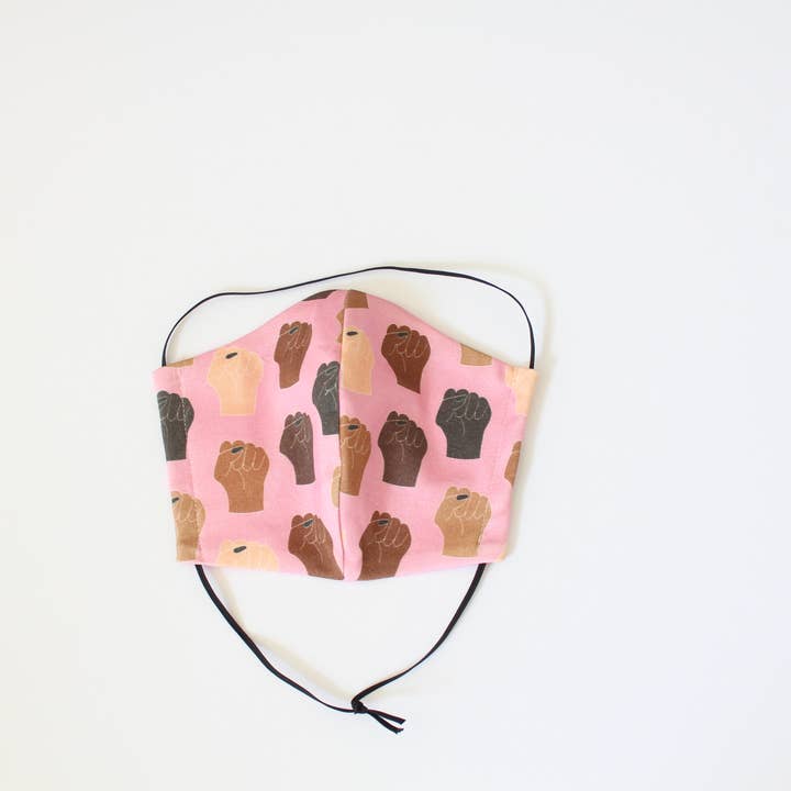 Rainbow Kiddo - Vendita all'ingrosso Mascherina/visiera protettiva - Black Lives Matter Maschera viso BLM2