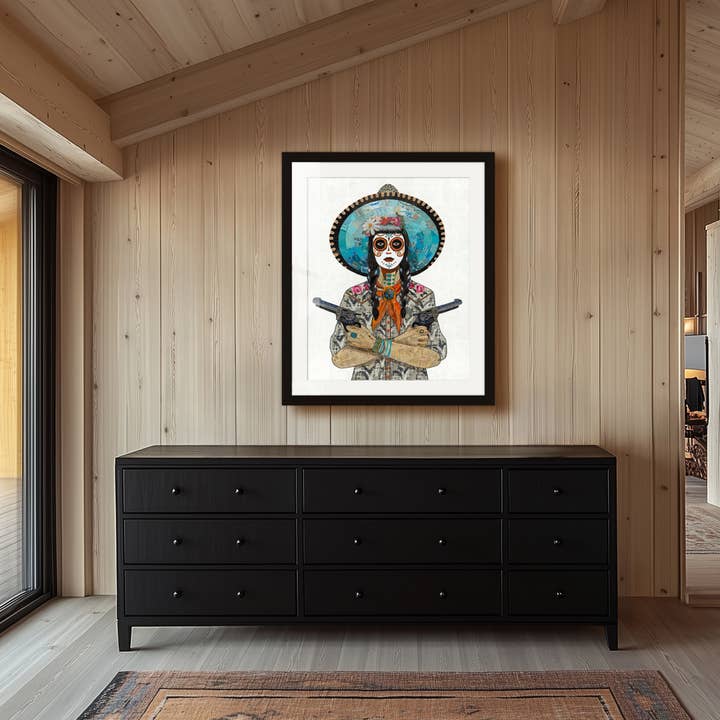Dolan Geiman - Wholesale Art Print - Art Print | Sugar Skull Wall Art | ROSE + THORN