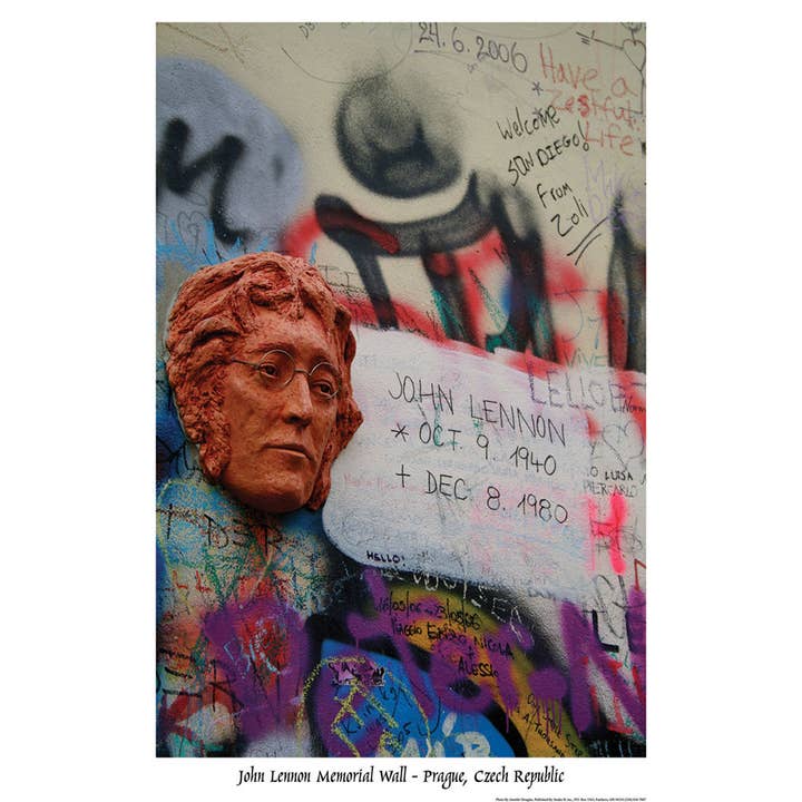 Scorpio Posters - Wholesale Poster - John Lennon Memorial Wall Poster - 24" X 36"