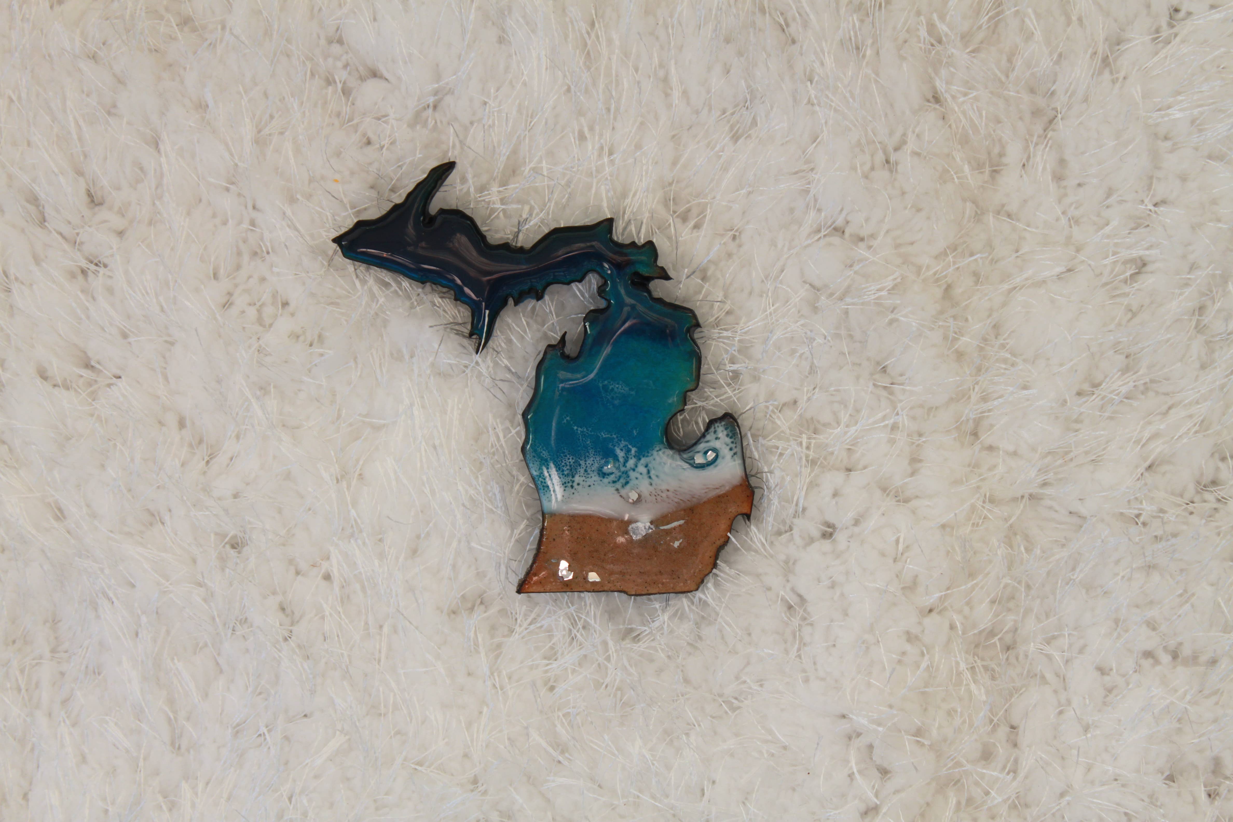 Resin Vibes by MB - Wholesale Magnet - Michigan Beach Magnet 1