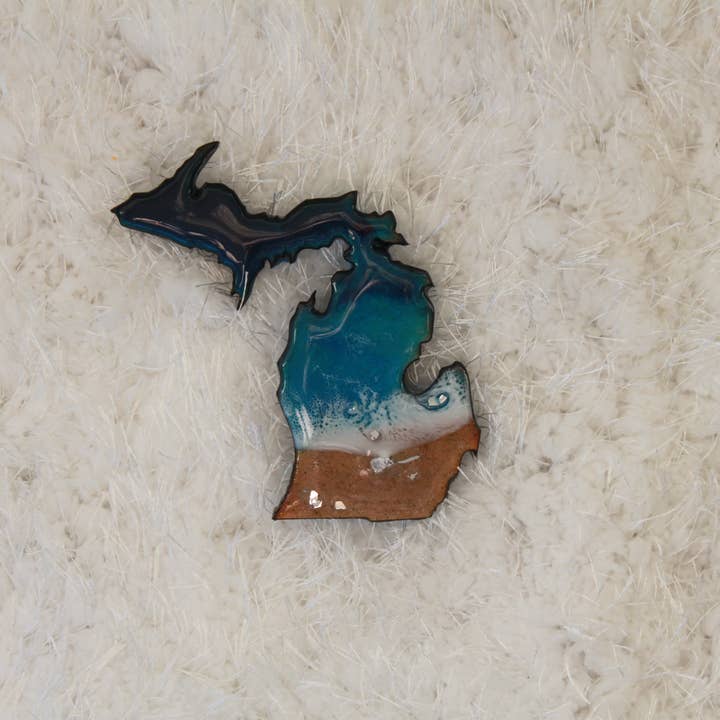 Resin Vibes by MB - Wholesale Magnet - Michigan Beach Magnet 1