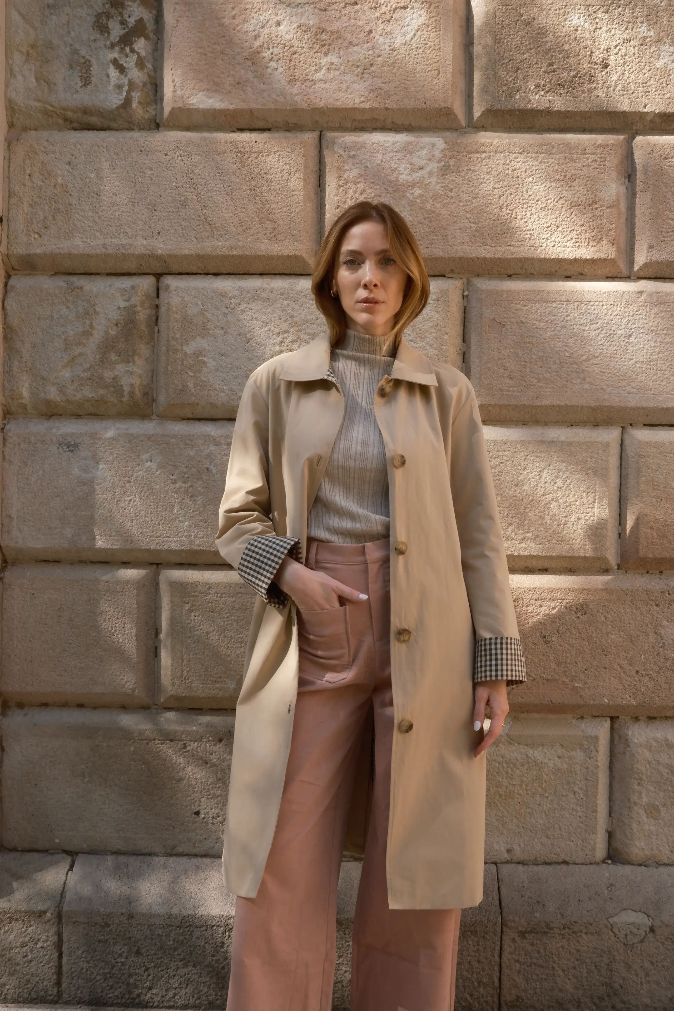 Rouri - Wholesale Pants - Women's - Pants Riley Pink3