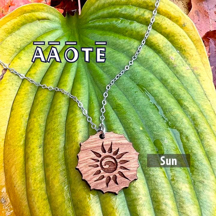 AAOTE - Wholesale Aromatherapy necklace - Wood Essential Oil Diffuser Minimalistic Necklace16