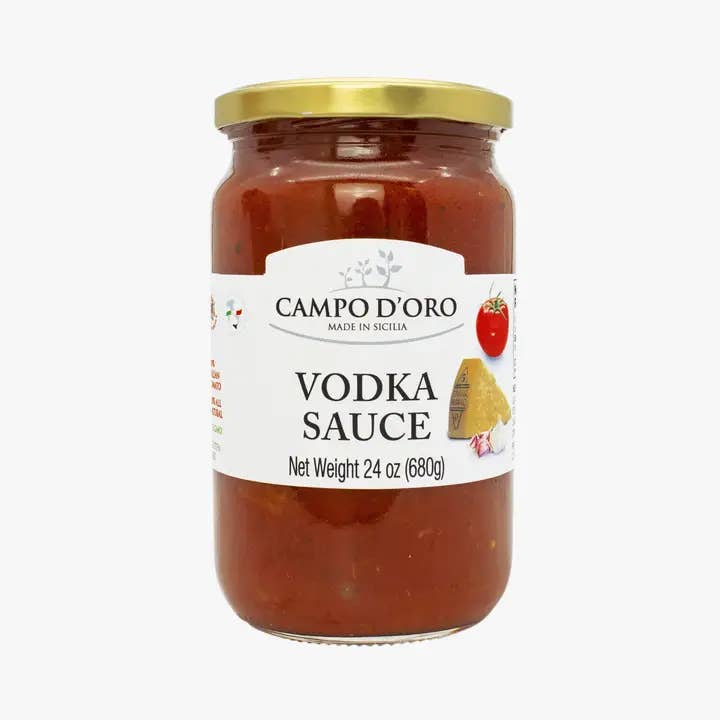 Campo d'Oro - Wholesale Sauce - Salsa di Pomodoro alla Vodka 24 oz