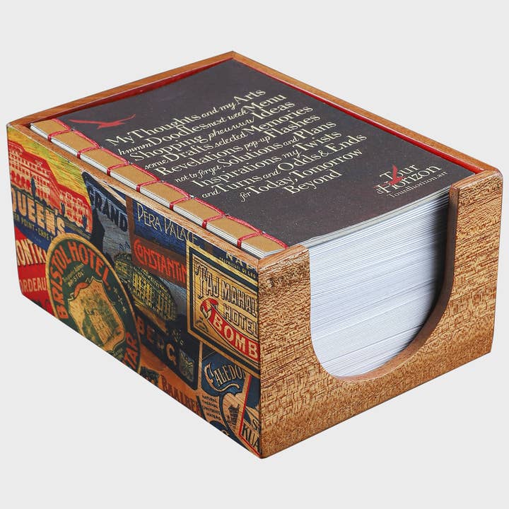 MY NOTES HOTEL LABEL for wholesale by Tour d'Horizon