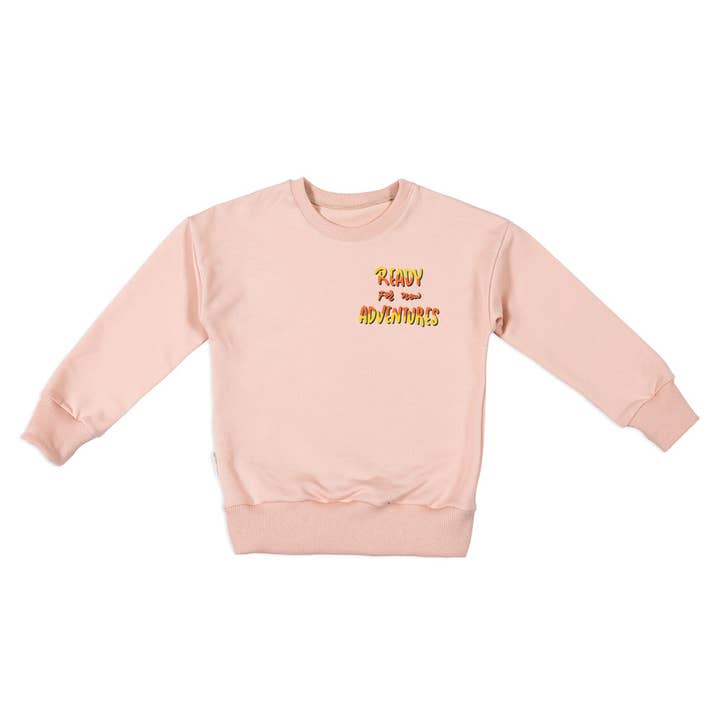 SWEATSHIRT LIGHT PINK for wholesale by Malinami