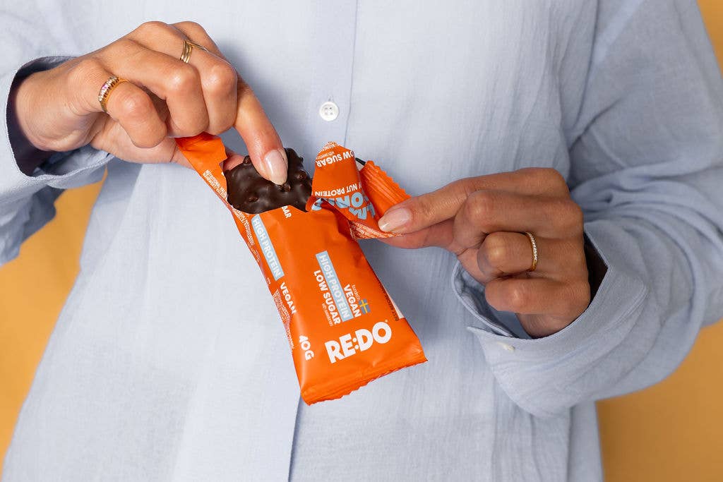 RE:DO Foods - Wholesale Snack Bar - RE:DO Crunchy Nut Bar I Vegan I 15 x 40g I Almond Cookie2