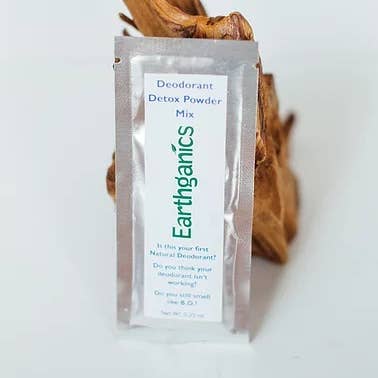 Natural Deodorant Detox Powder Pack for wholesale by Earthganics
