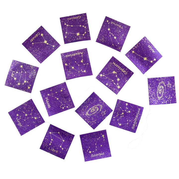 Eco Garland: Zodiac for wholesale by dZi Handmade