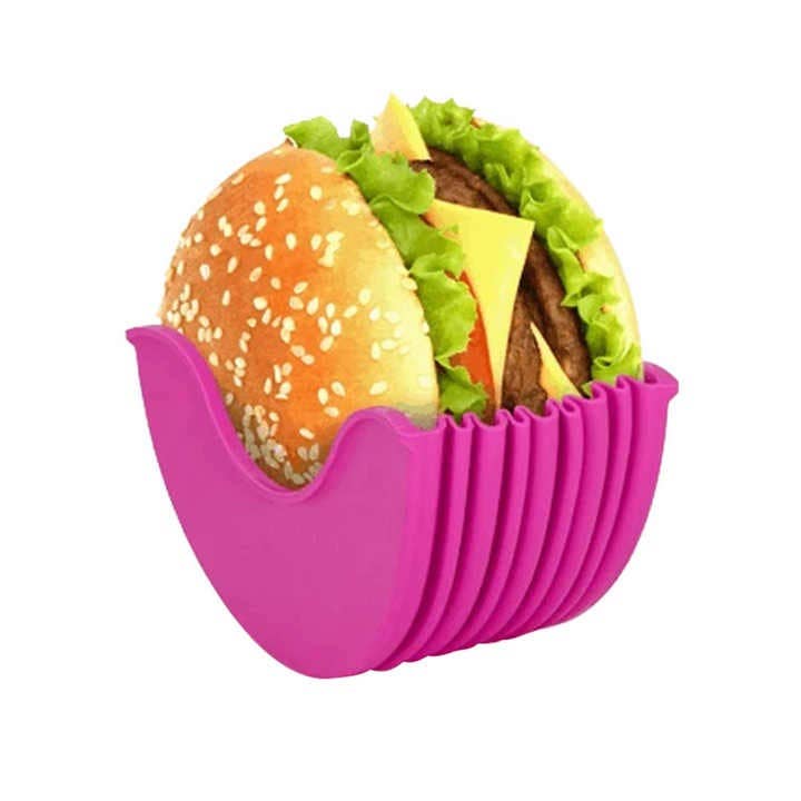 VIGOR - Wholesale Kitchen Tool/Gadget - Perfect Gift Retractable Fixed Box Hamburger Holders for Bur12