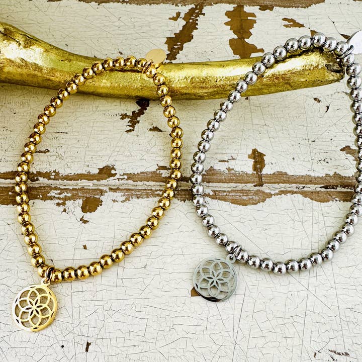 Kugelarmband mit Seed of Life für den Großhandel von Mein Mantra