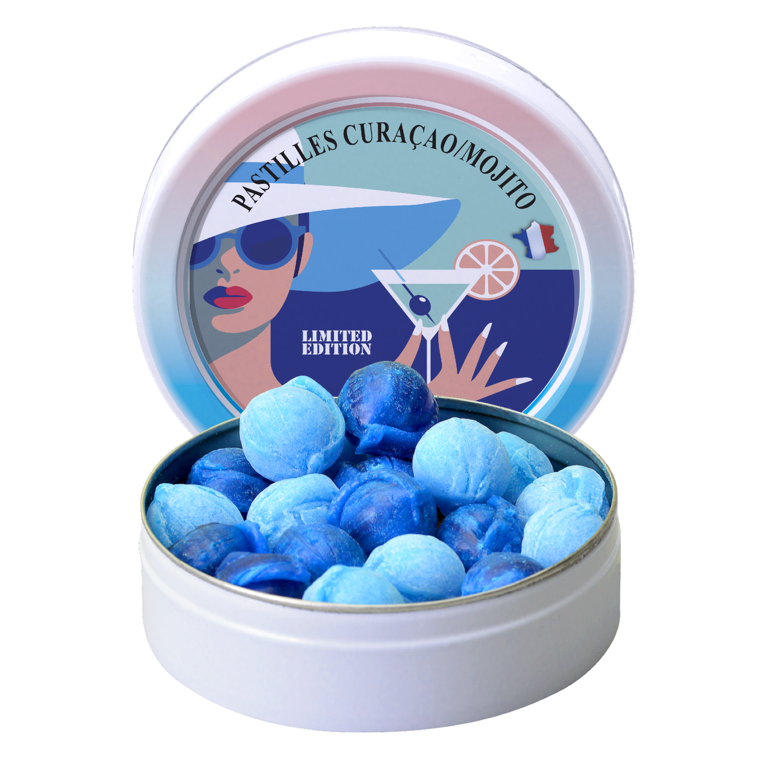 Bonbon-France - Wholesale Retailer Display - Food & Drink - Summer 2025 Candy Pack - Limited Edition: Display Stand Included10