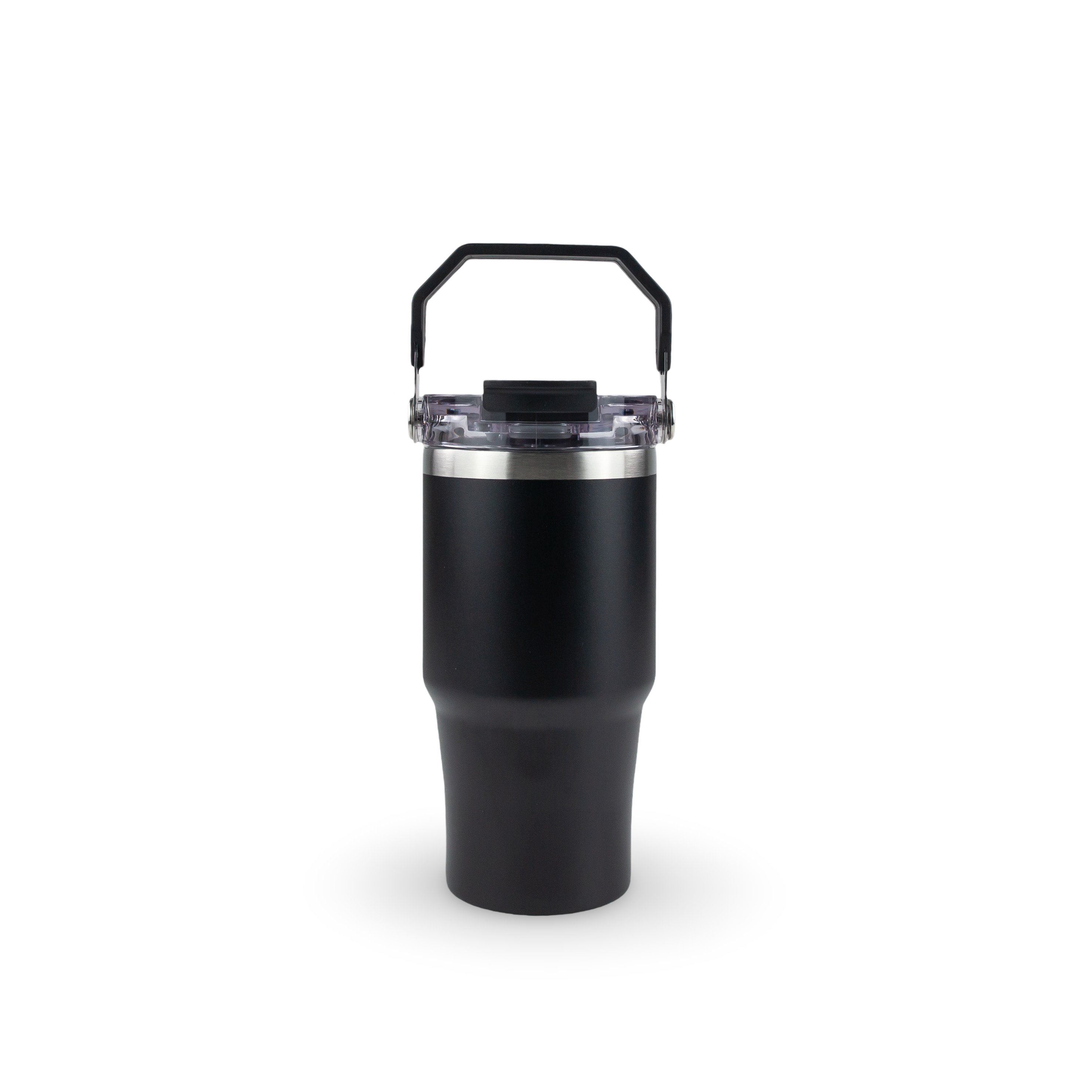 Hogg Outfitters - Vendita all'ingrosso Bicchiere/tazza termica - BICCHIERE TRI-SIP RIVESTITO A POLVERE DA 20oz (NERO)2