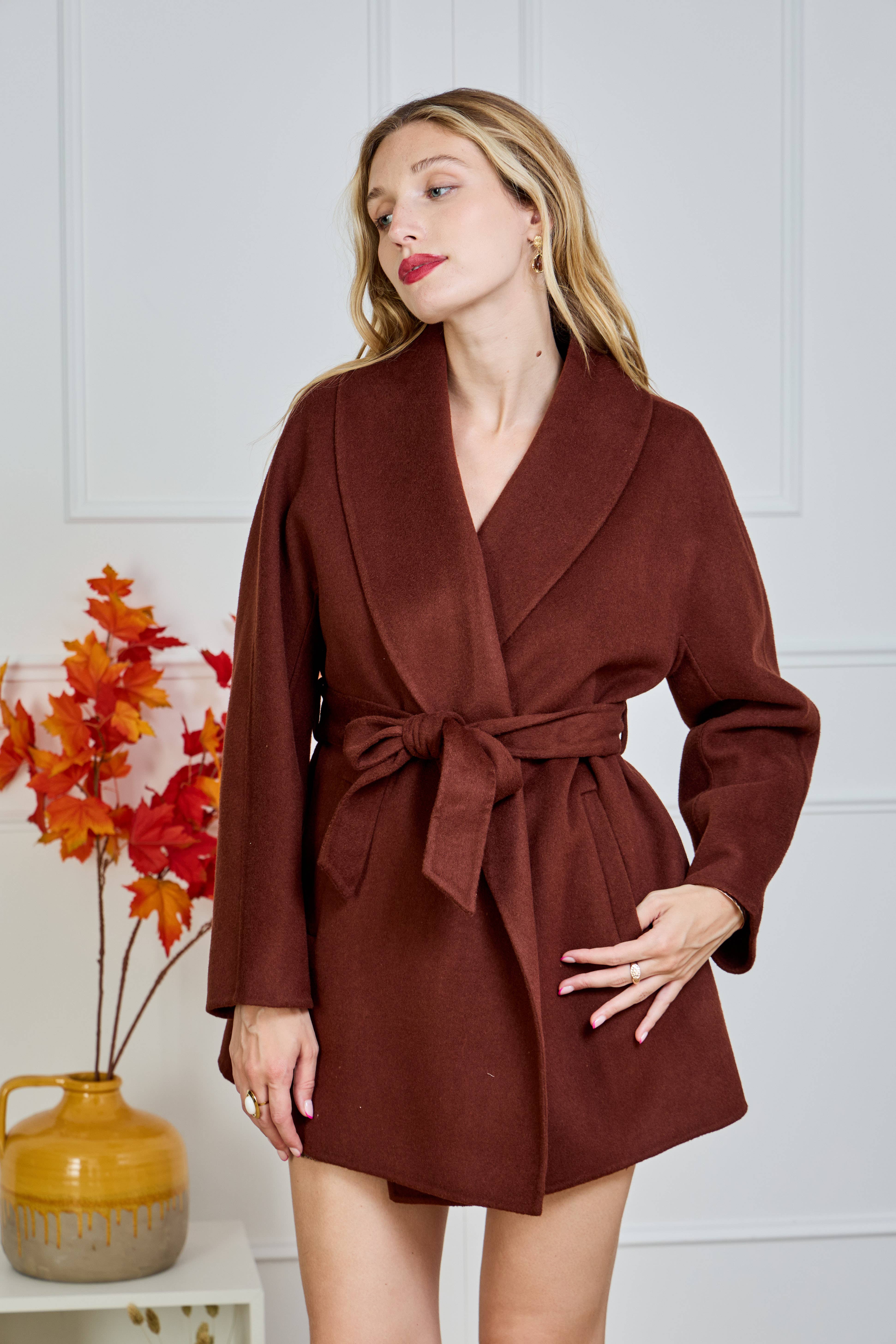 LULUMARY - Wholesale Coat - Women's - Wool coat M0218