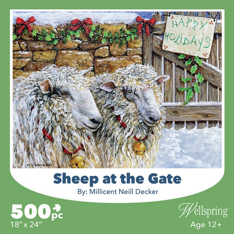 Wellspring - Wholesale Puzzle - Adult - Puzzle - Sheep at the Gate0