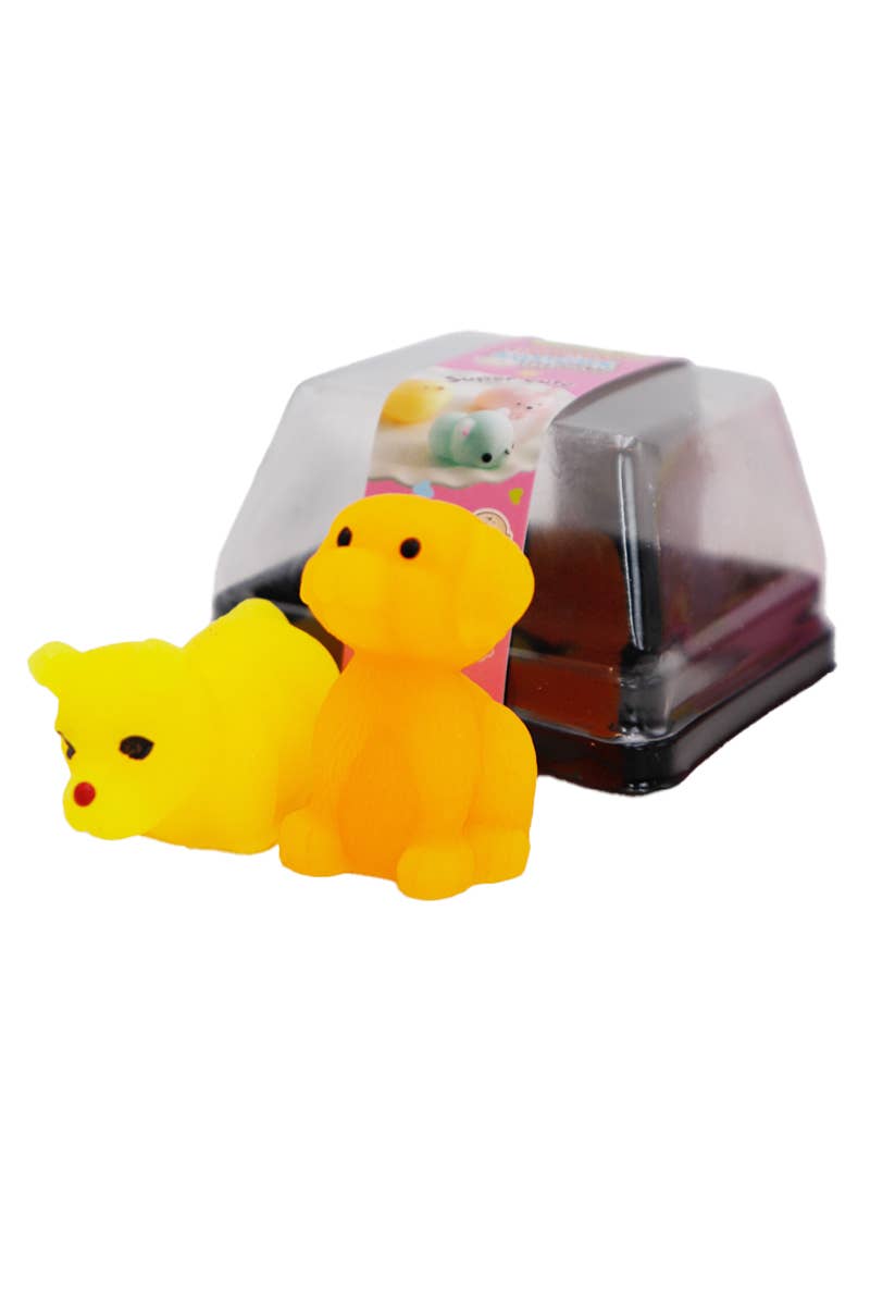 Cap Zone - Wholesale Squishy Toy - Kids & Baby - Puppy Dog Soft Mini Mochi Squishy - 2 pcs Set10