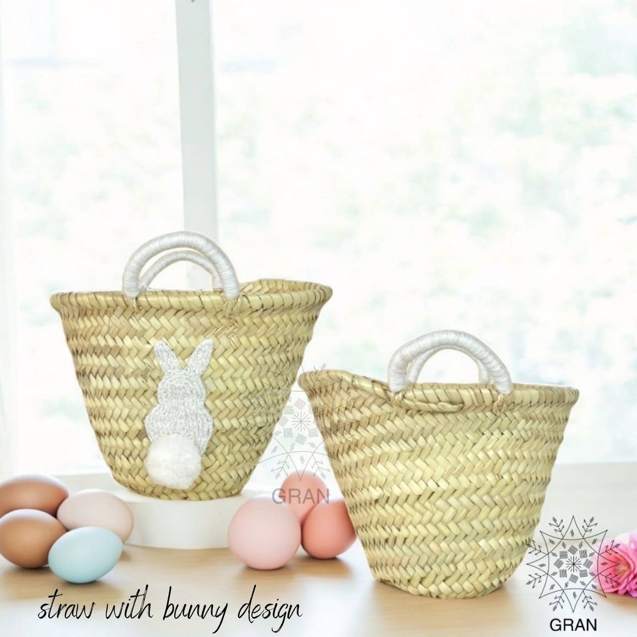 Gran Wholesale – wholesale Basket – Easter Straw Basket, Easter Gift Bag, Easter Basket Straw.0