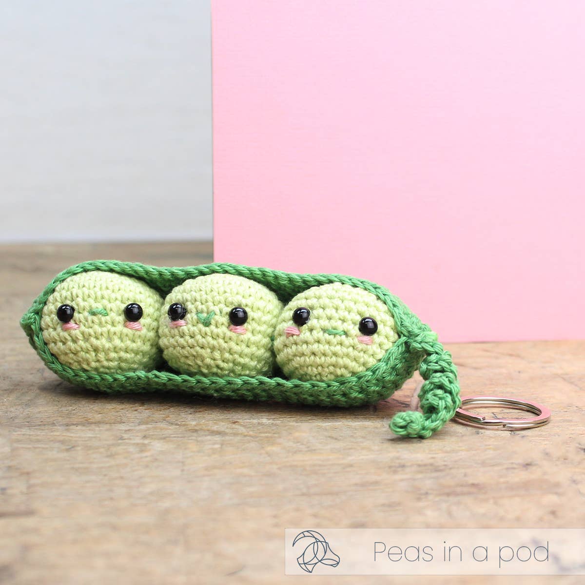 Hardicraft USA - Wholesale Knitting/Crochet Supplies - DIY Crochet Kit - Peas in a Pod1