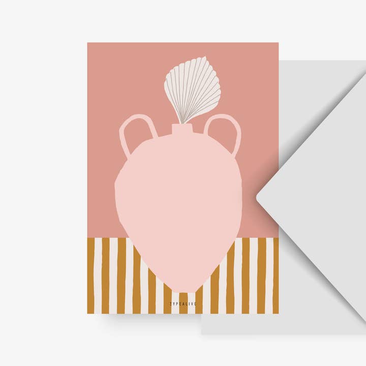 Postcard/Flower vase No. 5 for wholesale by typealive