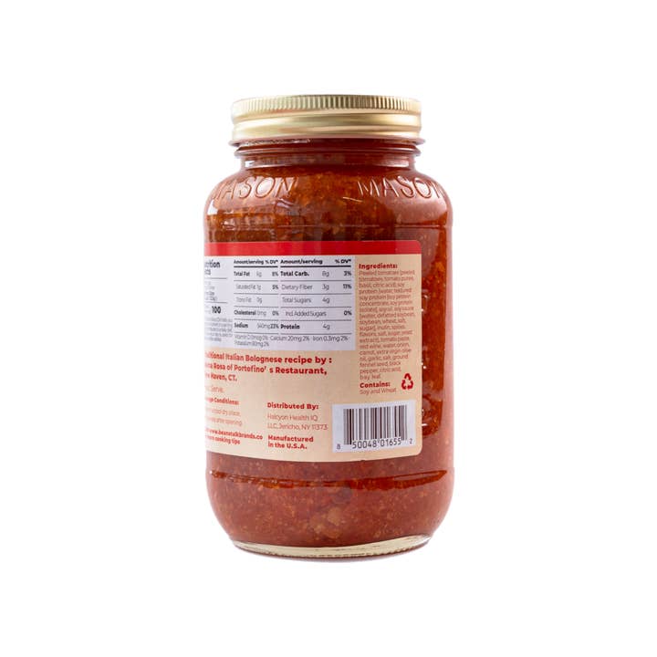 BeanStalk Brands - Wholesale Sauce - Bolognese Sauce - Case of 6 Jars3