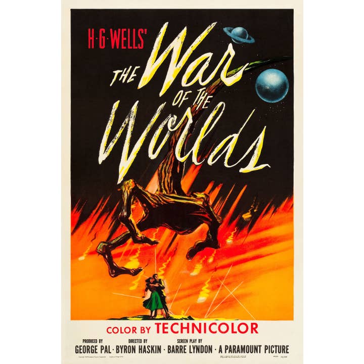 BMS BIZ - Wholesale Poster - War of the Worlds Movie Poster 16 x 24