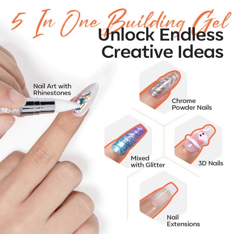 Modelones - Wholesale Nailcare Set - Non-Stick Hands Solid Builder Gel Kit 15g4