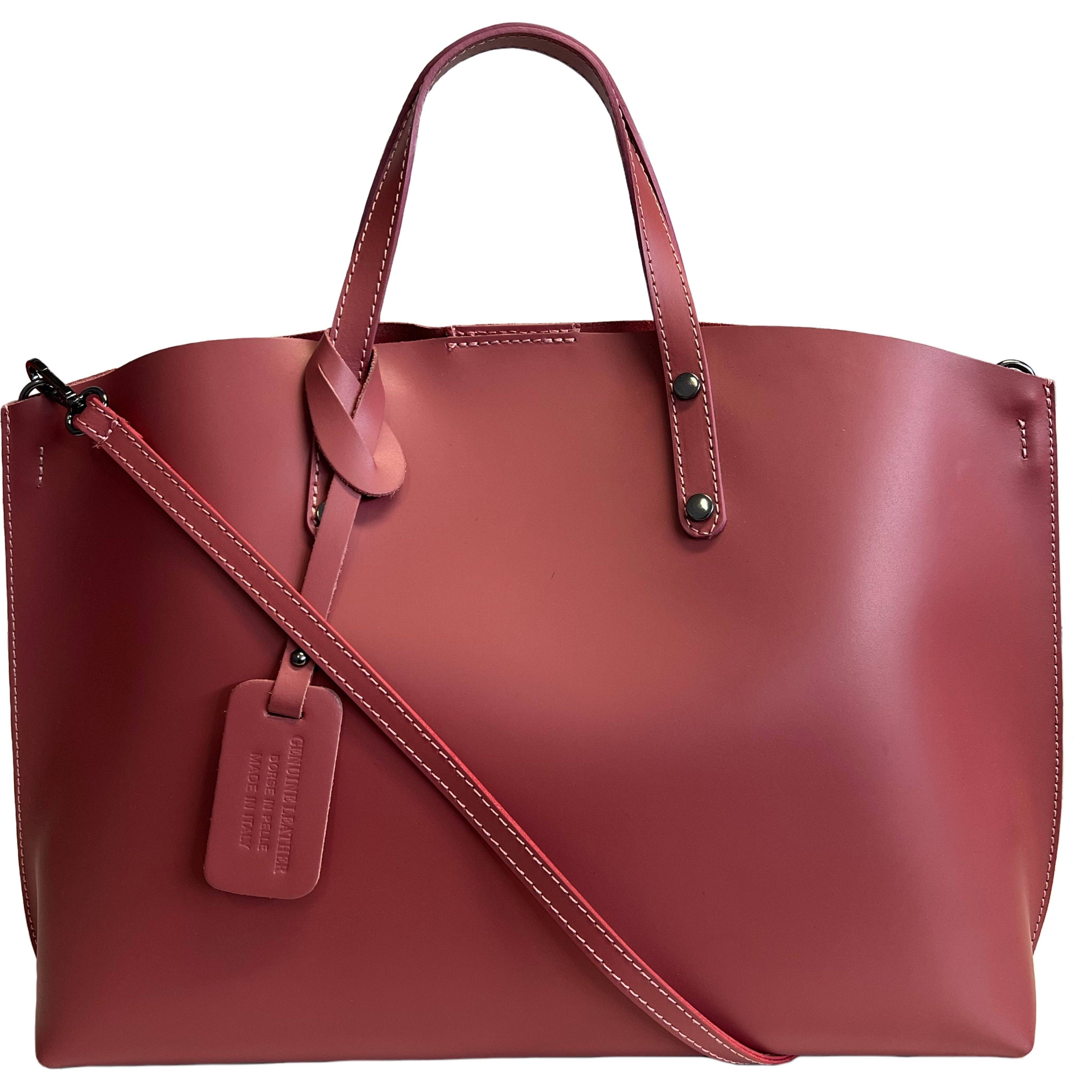 MODARNO - Vendita all'ingrosso Borsa con manico - Donna - Modarno Women's Large Leather Handbag with Shoulder Strap2