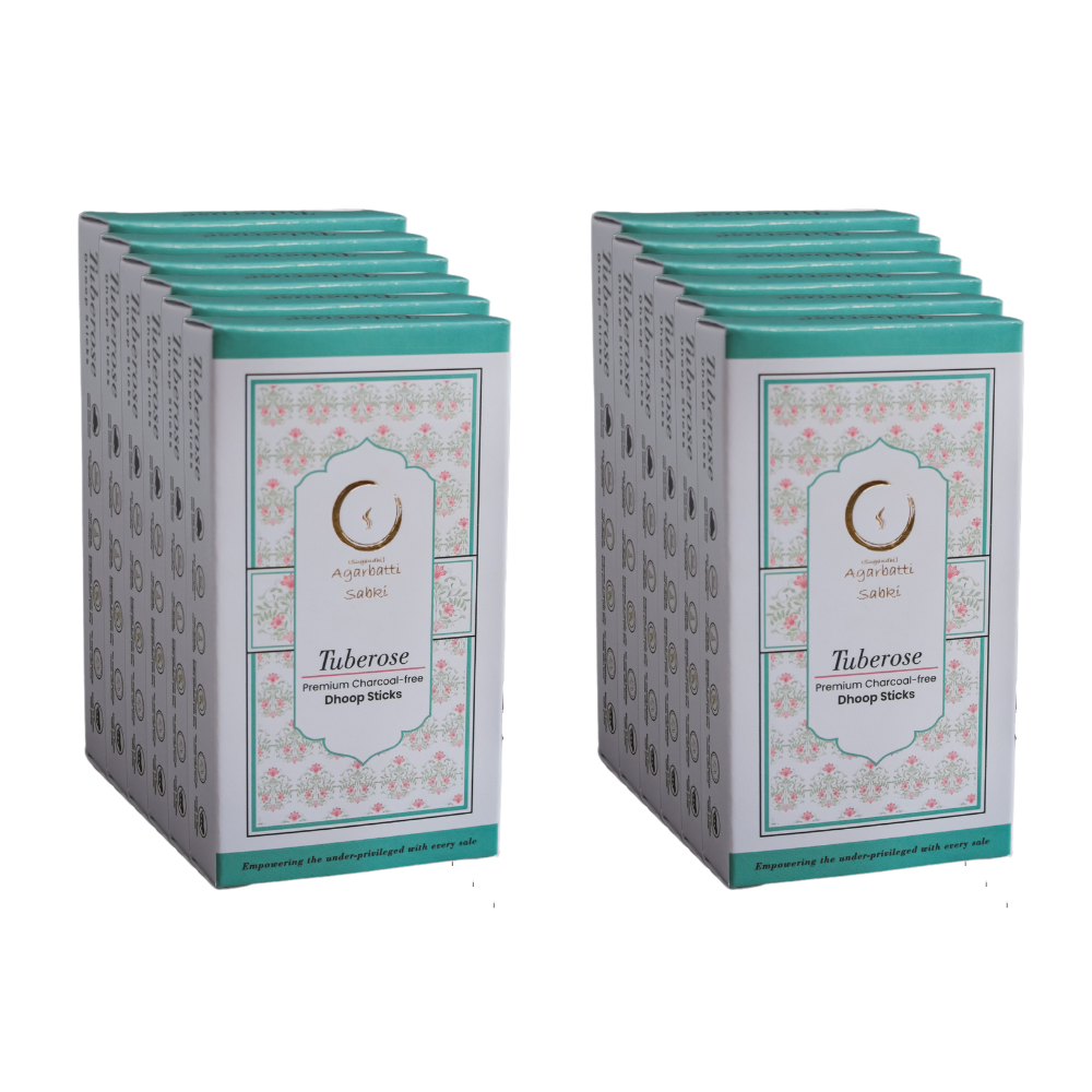 Auxilium Curations, LLC - Wholesale Incense - Tuberose Dhoop Sticks3