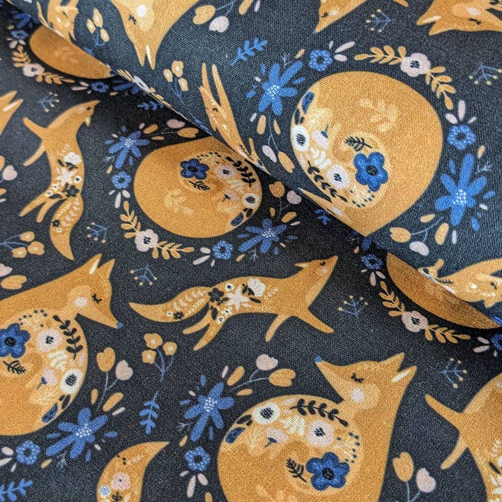 Cousu Bio - Wholesale Fabric - Organic Poplin Fabric · Isatis · 100% organic cotton