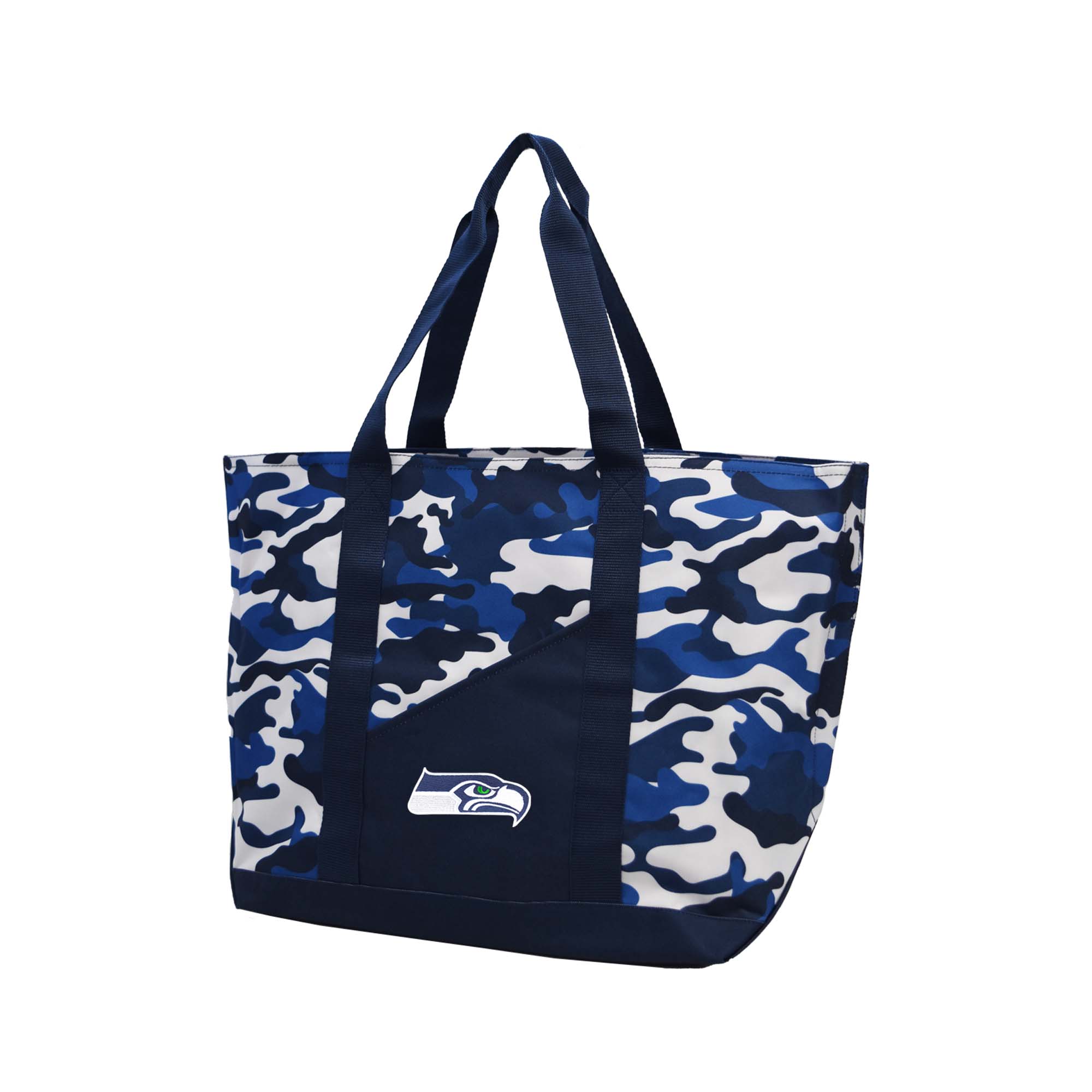 Little Earth Productions - Wholesale Tote Bag - Unisex - NFL Seattle Seahawks Super-Duty Camo Tote0