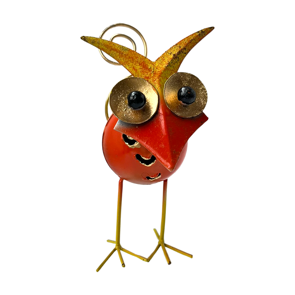 VIE - Venta al por mayor Figura decorativa - Extravagante animal de cola rizada de metal, aproximadamente 8 x 7 x 4 cm18