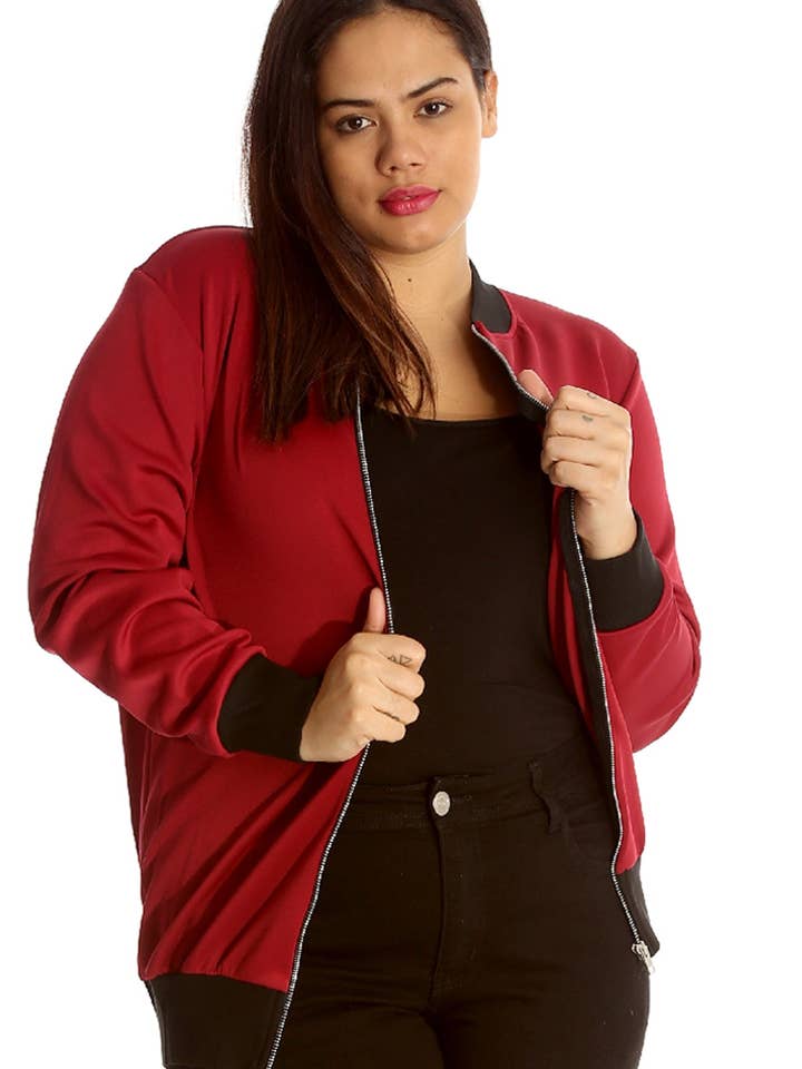 Chaqueta Bomber Tachonada 3007 Ram – Estilo Atrevido y Vanguardista para venta al por mayor de NOUVELLE