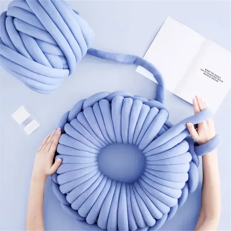 woolexperts - Vente Fils à tricoter - Fil de coton épais pour bras, tube à tricoter, laine, 4,5 kg, 10 livres7