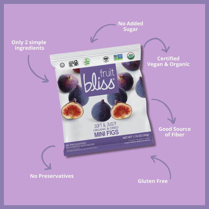 Fruit Bliss - Vente Présentoir de commerçant - Nourriture et boissons - Figues miniatures biologiques turques4