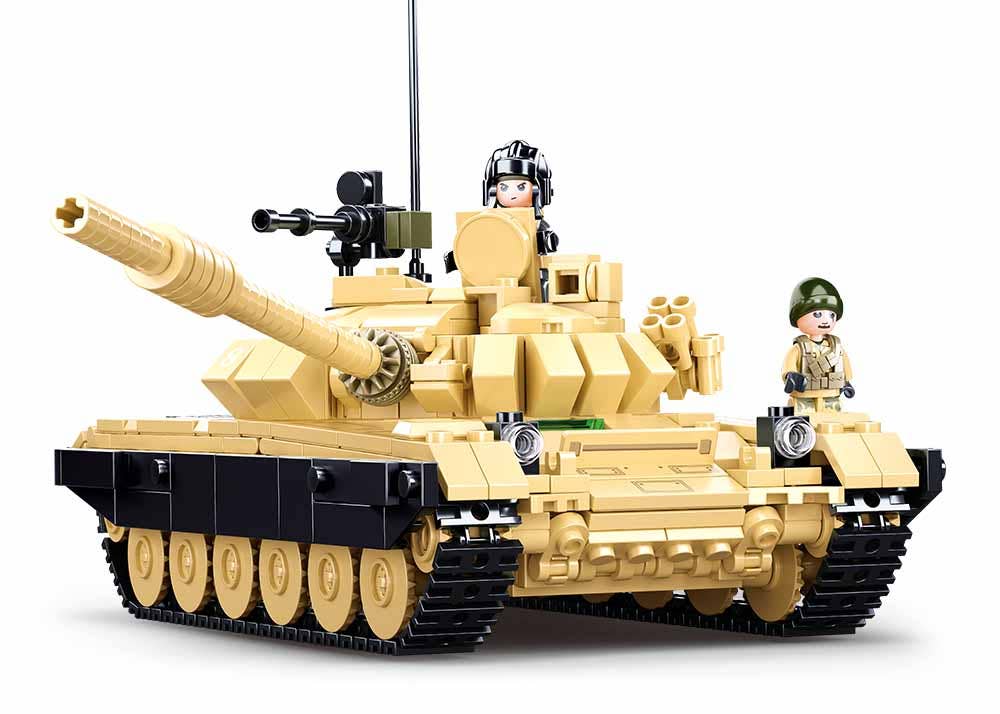 Sluban North America - Wholesale Build-a-Toy - Kids - T-72 Modern Soviet Main Battle Tank M38-B1011 - 770 Pcs1