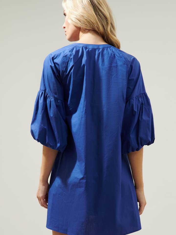 Sugarlips - Vente Robe – femme - Robe droite à manches bouffantes Check Mate7