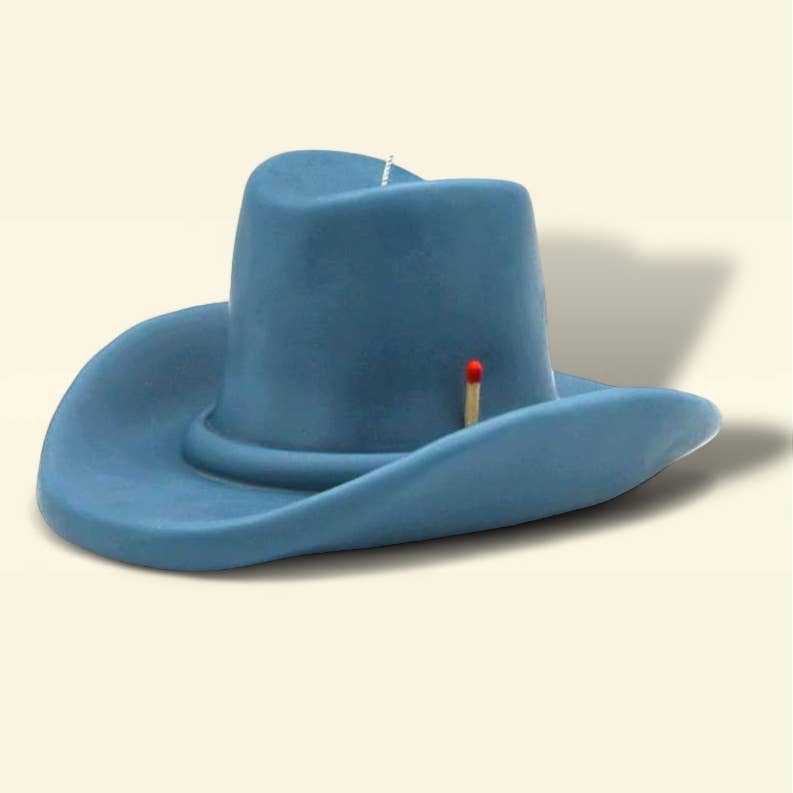 Davie Ocho Candle Co. – Velas de decoração por atacado – Vela Chapéu de Cowboy Belle Star0