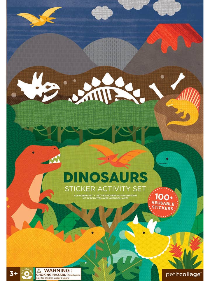 Dinosaurs Sticker Activity Set for wholesale by Chronicle Books