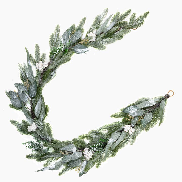 6ft Northern Woodland Garland for wholesale by Zaina Home