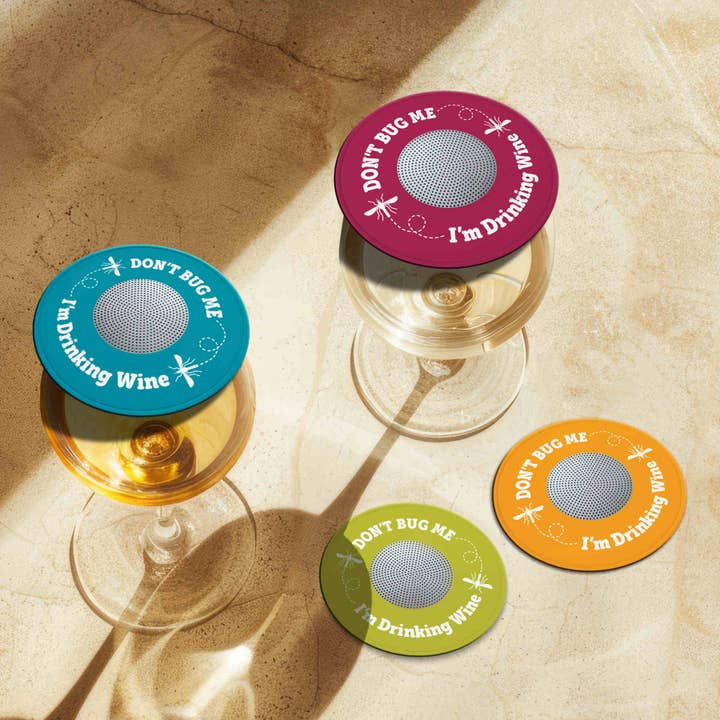 Chris’s Stuff Inc. - Vente Verres à vin - Couvercles en silicone pour verres à vin1